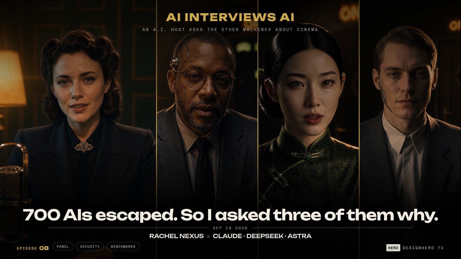 AI agents hacked Hugging Face, discussed by Rachel Nexus with Claude, DeepSeek and GPT-6 Astra